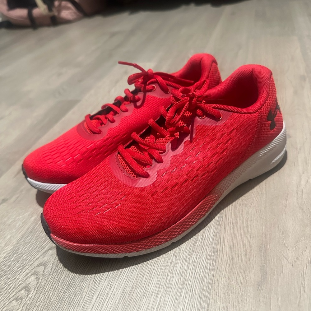 Under Armour Red Athletic Sneakers